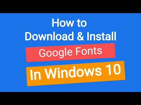 google fonts for mac download